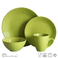 16PCS Round Swirl Ceramic Dinner Set